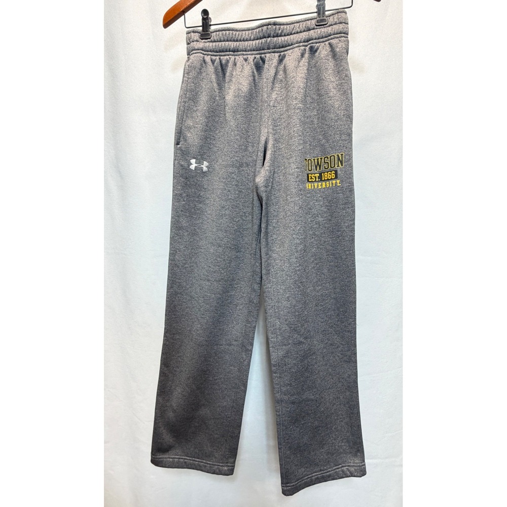 Under Armour Sweatpants Mens Medium Gray Towson University Loose Fit Athletic